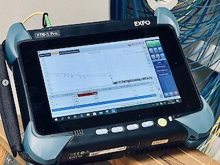 Messung, Prüfung und Fehlerortung von Glasfasertrassen